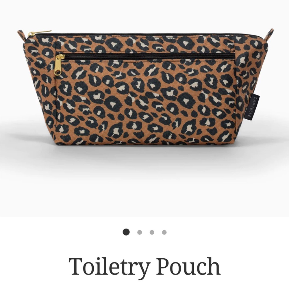 Logan and Lenora (now Canvelle) Leopard Toiletry Pouch